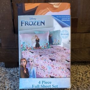 Disney Frozen Pink and Blue Bedding Set